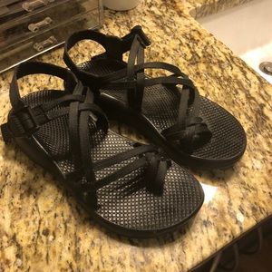 Black chacos size 8 womens